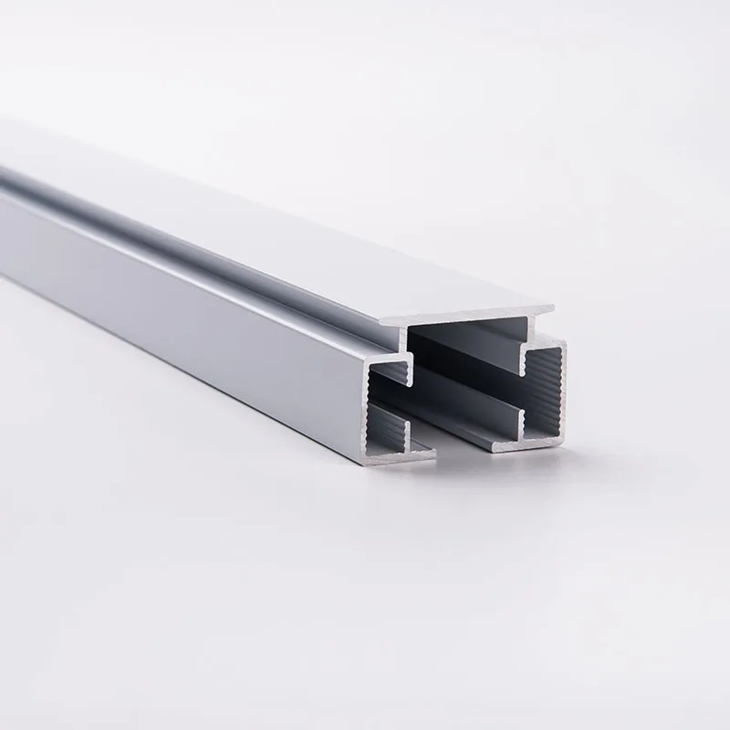 Aluminium Automatic Electric Motorized Curtain Rail Track System Silent Electric curtain motor guide rail