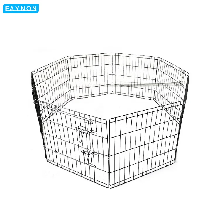 Eaynon Customize Midwest Outdoor Large Portable Foldable Metal Animal Dog Playpens Pet Puppy Dog Exercise Play Pen