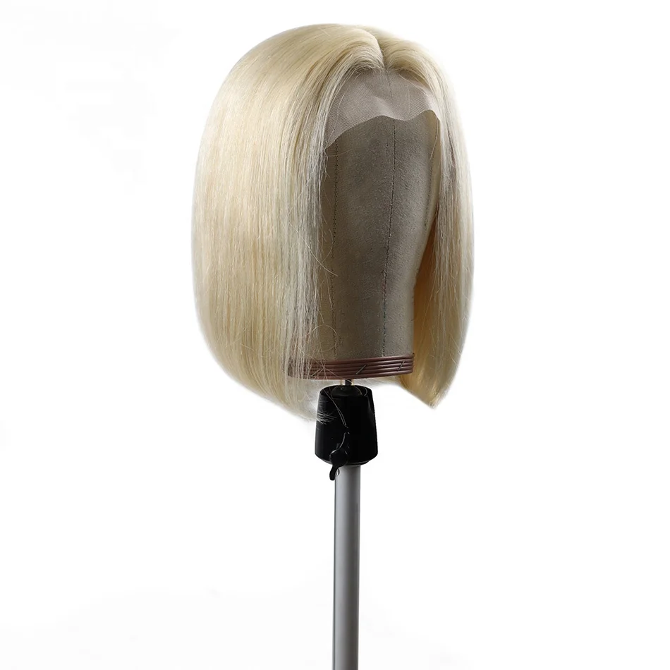 
Alisa Hot Sale 613 Color Brazilian Human Cuticle Aligned Hair Short Bob Human Hair Wigs for Black Women 