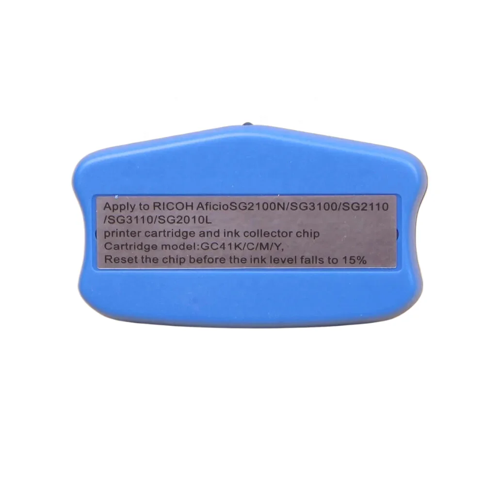Чип для технического обслуживания GC41 Ricoh SG3100 SG2100 2100 SG2010L SG7100 SG 3110 3120SF принтеров резервуар отработанных чернил