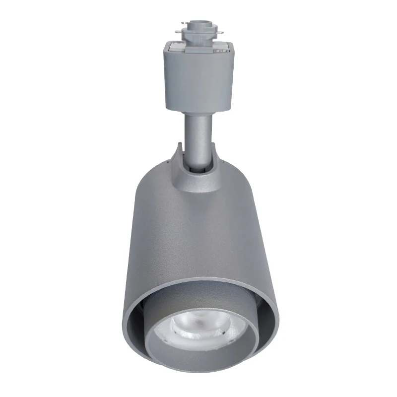 5 Years Warranty High Lumen 10W 15W 20W 25W 30W Aluminum Shell Halo Track Head COB LED Light for Commercial