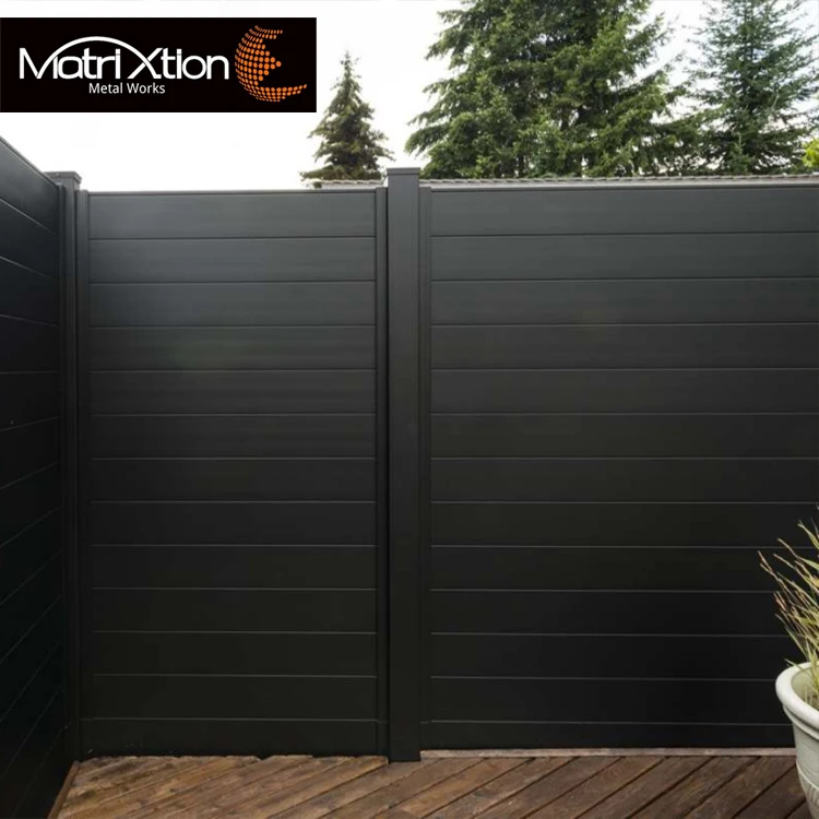 Matrixtion Aluminum Privacy Fence Design Exceptional Durability Meets Elegant Boundary Solutions