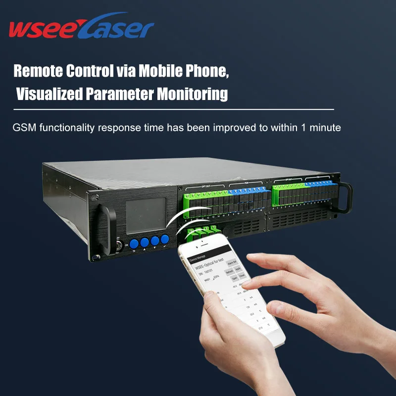 Factory price CATV GPON EDFA 1550nm optical amplifier 32 port WDM EDFA