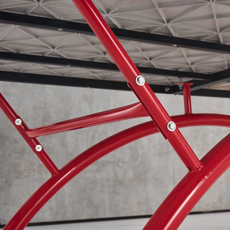 15MM SMC Outdoor Table Tennis Table with Quick Clamp Ping Pong Net and Post Set