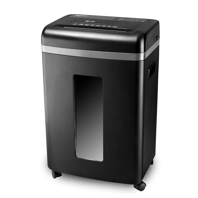 Comix Durable Low Price Electricity Power Office Micro Cut A4 8 sheets 22L Paper CD Card Staples shredder