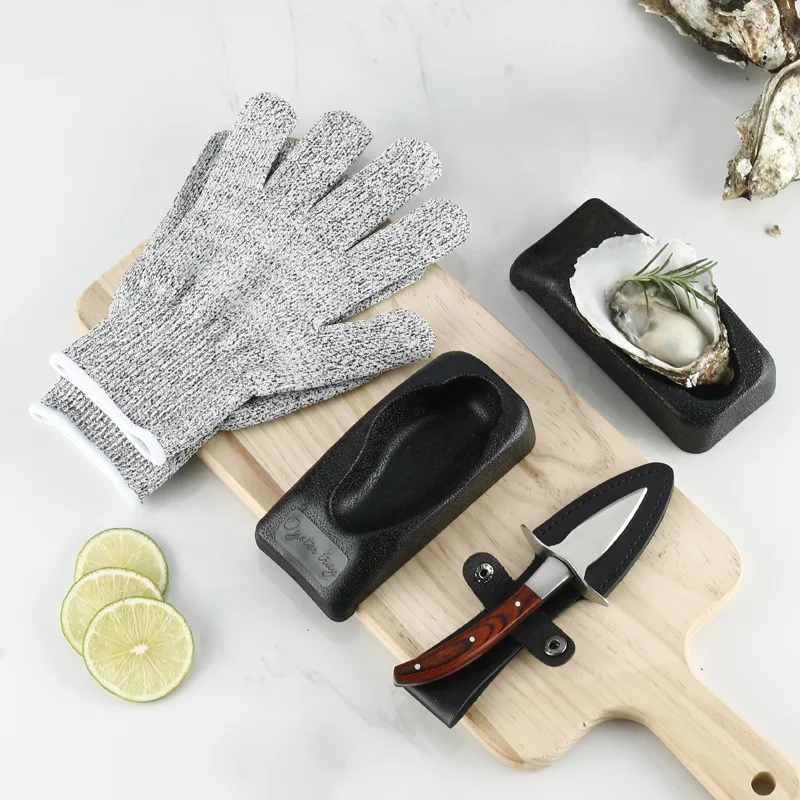 2021 New  high quality kitchen PVC oyster tray seafood utensils Plastic Oyster holder