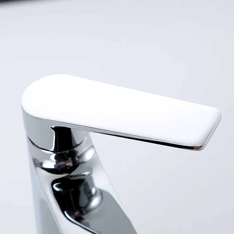 Sanitary Ware Water Mixer  Chrome Faucet Wash Hand Basin Tap  Bathroom Faucet  High Quality  Manufacture