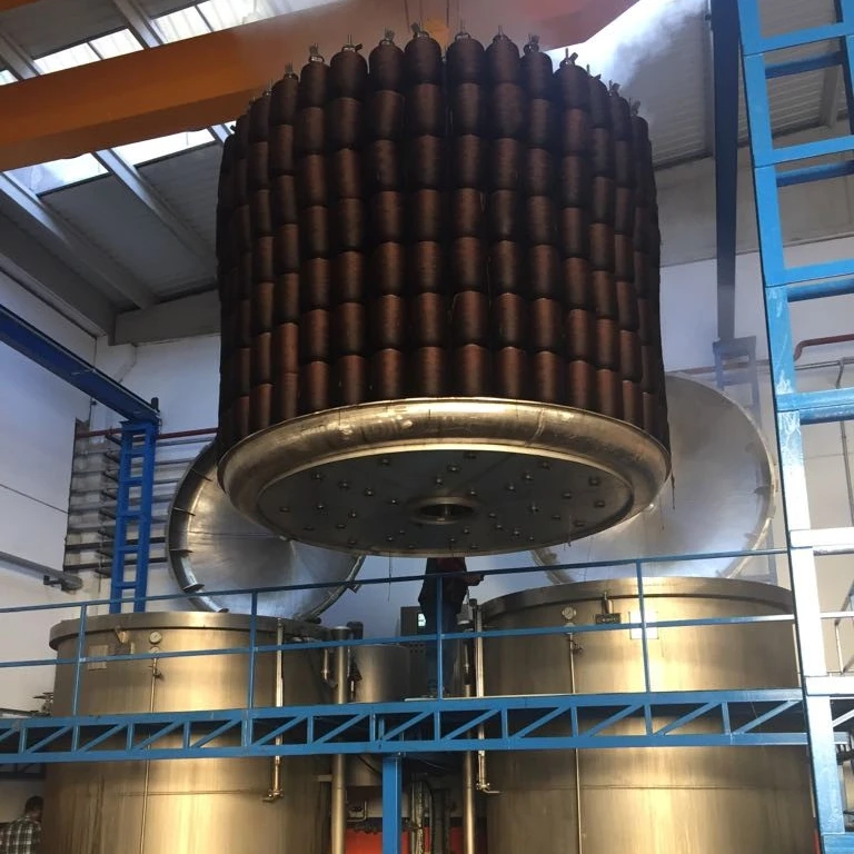 
 Машина для окрашивания вискозной пряжи  