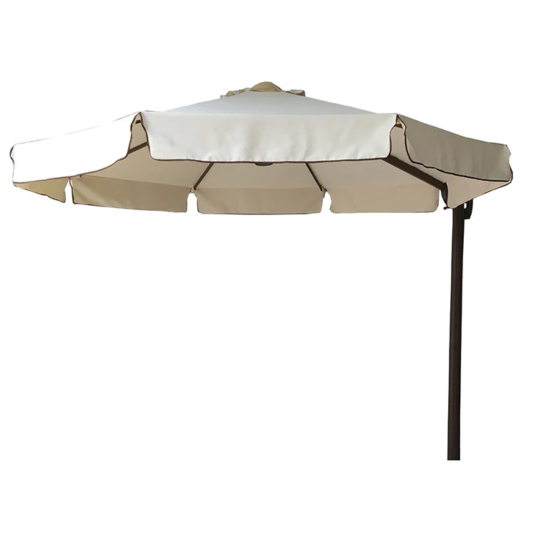 big size garden square roma offset outdoor umbrellas with 60 kg base
