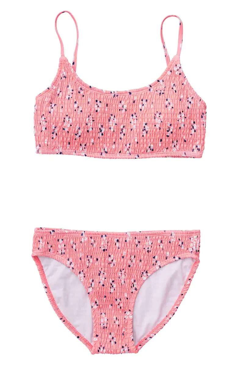 custom design kids girls bikini 2 pieces kids swimsuit  high quality girls swimwear 12 year old girl bikini