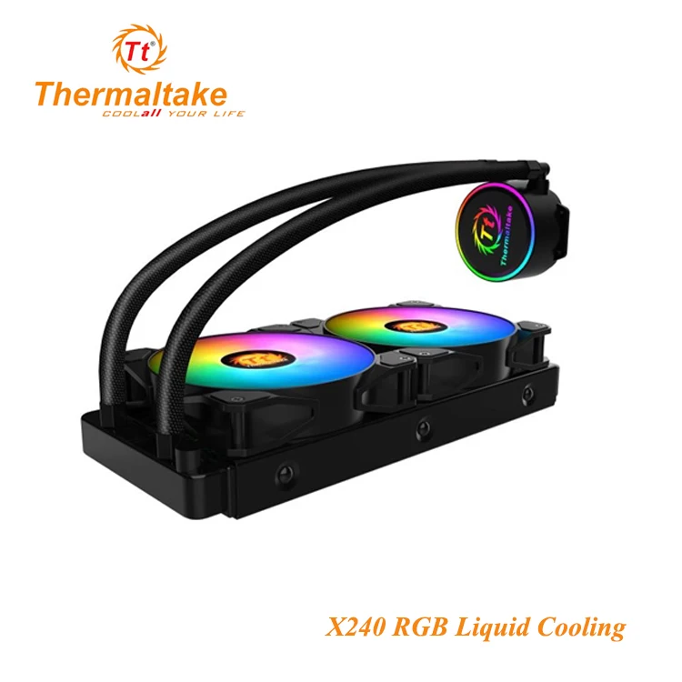 Thermaltake X240 RGB Motherboard 240mm High Efficiency Radiator CPU