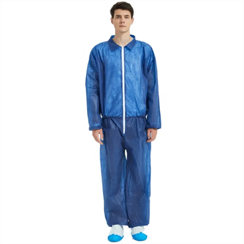 Manufacturer supply disposable protective workshop safety eco-friendly coverall suits for adult