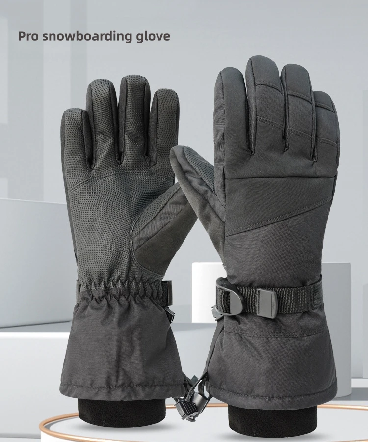 Top quality super warm thermal isolated waterproof snowboarding ski gloves