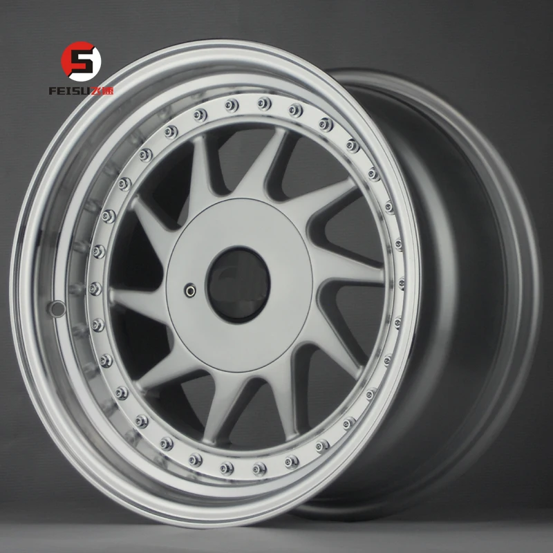 15*8J 17*8J 17*9J polish deep lip JDM design 4*100/114.3 Aluminum Alloy New Silver Alloy wheels MAGS