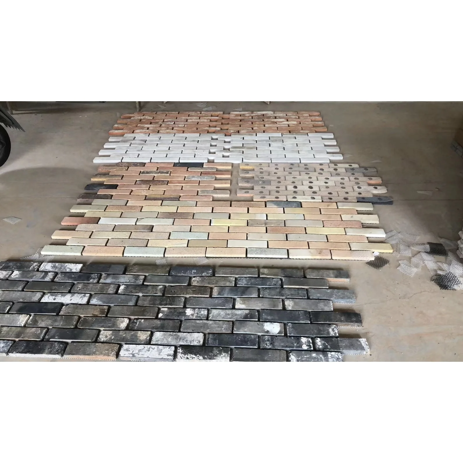 Антикварные восстановленные стены, облицовочные глиняные кирпичи, старые кирпичи