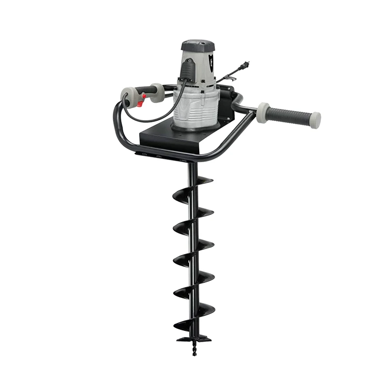 
LUTOOL Hand Propelled power electric Earth Auger Tank Engine tool machine 