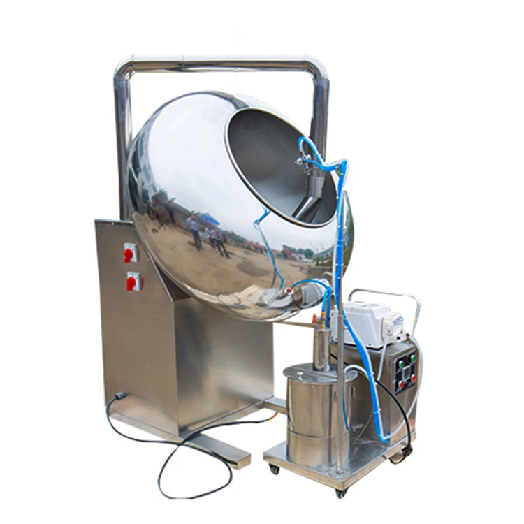 Automatic sugar tablet chewing gum coating pan machine / chocolate coating machine
