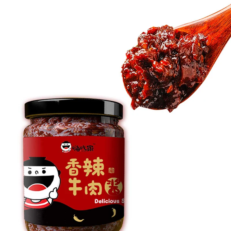 Прямая продажа с завода стеклянная бутылка горячий соус для барбекю имбирь чесночная паста по самой низкой цене