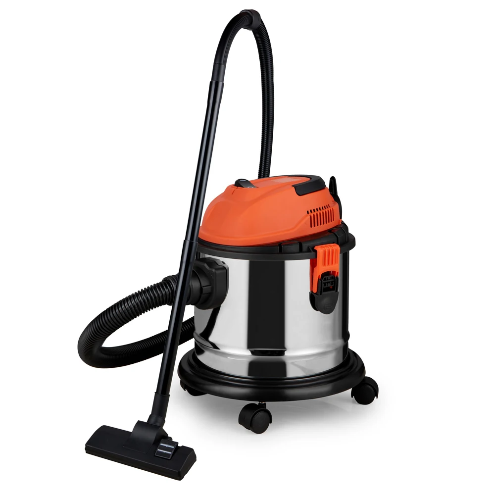 Wet & Dry Industrial Vacuum Cleaner 15L  Stainless Steel Tank Workshop VAC