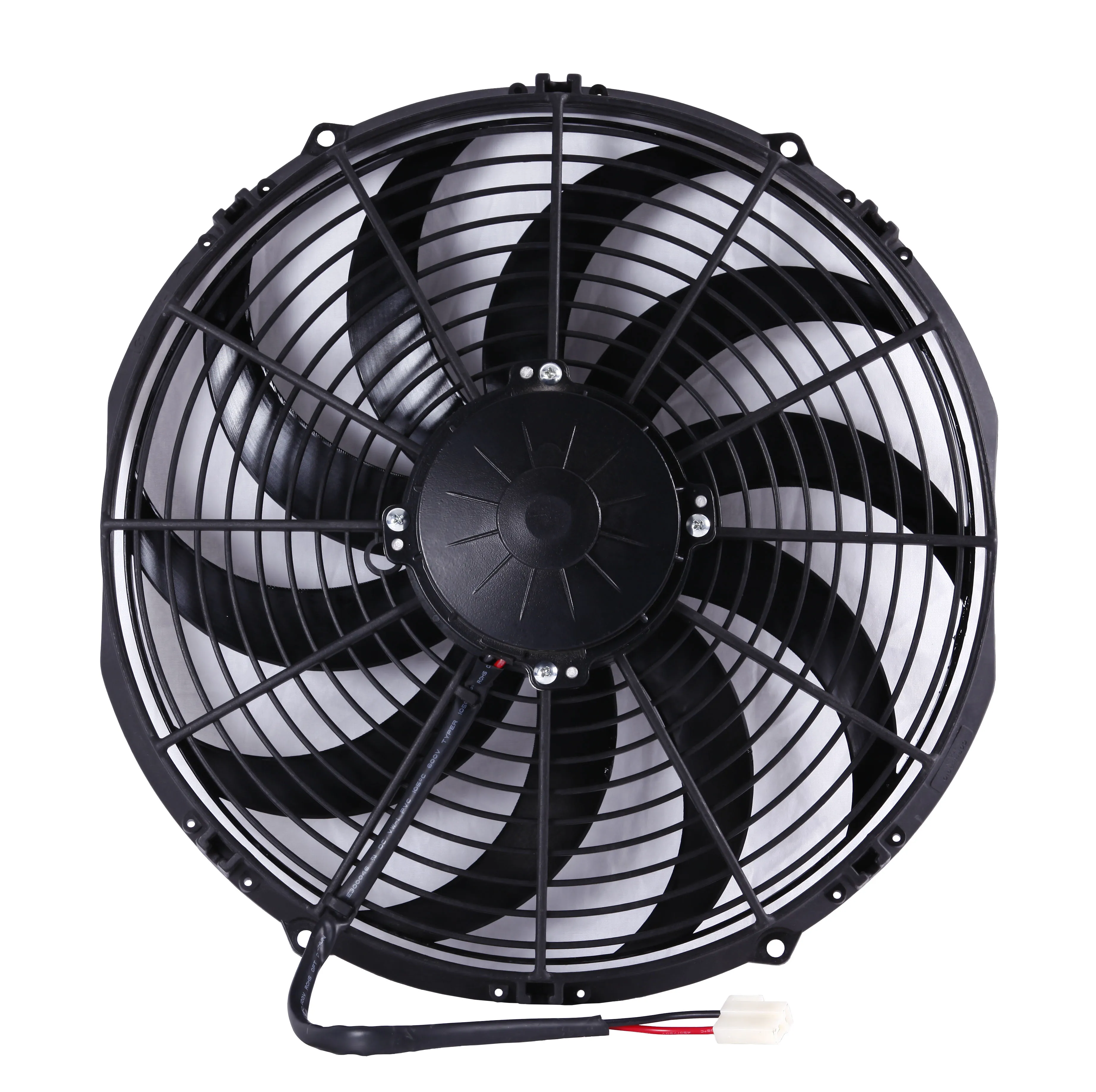 carrier condenser fan motor spal fan 12V/24V Italy 12 inch 16 inch Dc air conditioner bus fan and blower  from China manufacture