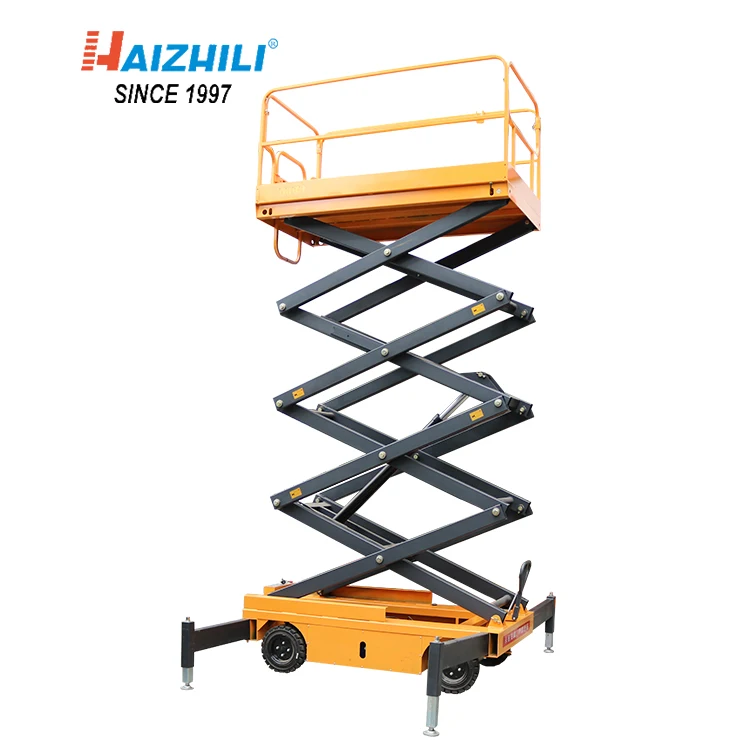 HaizhiLi Handling Equipment Work platforms portable scissor lift platform