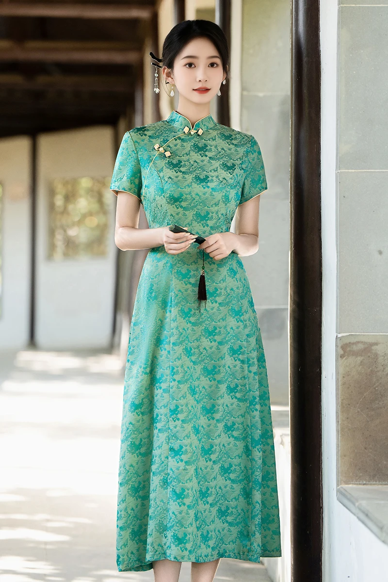 modern hanfu dress qipao cheongsam women hanfu plus size traditional hanfu