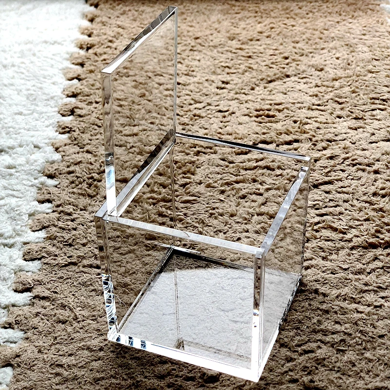 Cheap Clear Acrylic Sliding Cover Storage Boxes