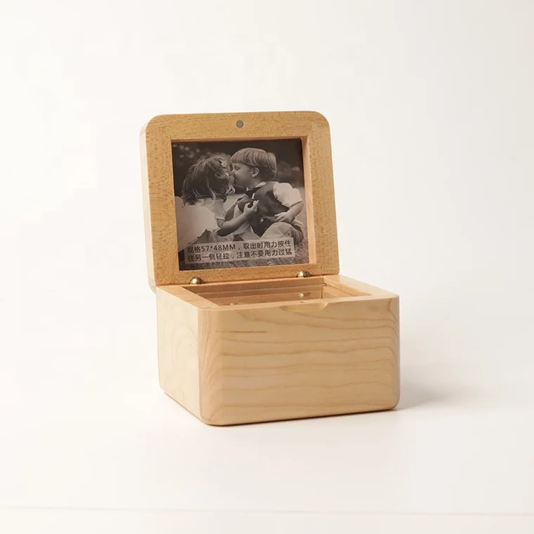 Специальная Сувенирная деревянная музыкальная шкатулка, Музыкальная шкатулка с индивидуальной рамкой