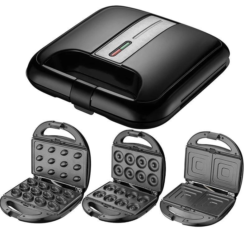 Aifa 2 slice deep plate waffle maker grill multi-functional arepa cake bakeware sandwich maker