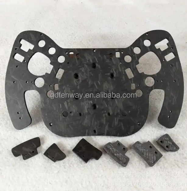 China custom CNC carbon fiber sheets Cutting 3K Twill/Plain Matte forged carbon fiber for cnc