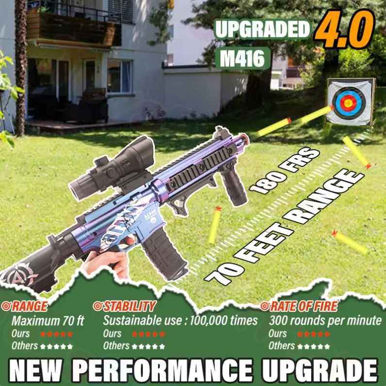 Automatic Shell Ejecting Soft Bullet Gun Toy Air Soft Children Pretend Mini Model Shooter Rifle Toy Gun Set Soft Bullet Gun