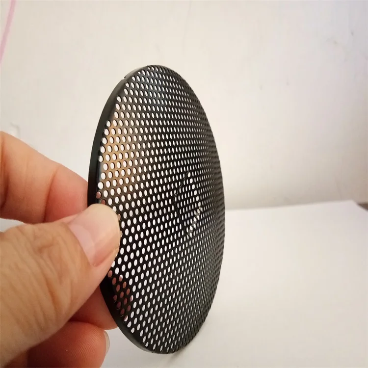 Высокоточный металлический Защитный Сетчатый Чехол для сабвуфера с распылителем от производителя