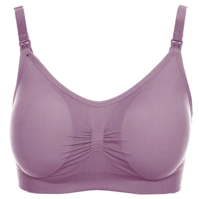 Low Price Not Support Maternity Nursing Bras Spandex Polyester Anti Allergy Breathable