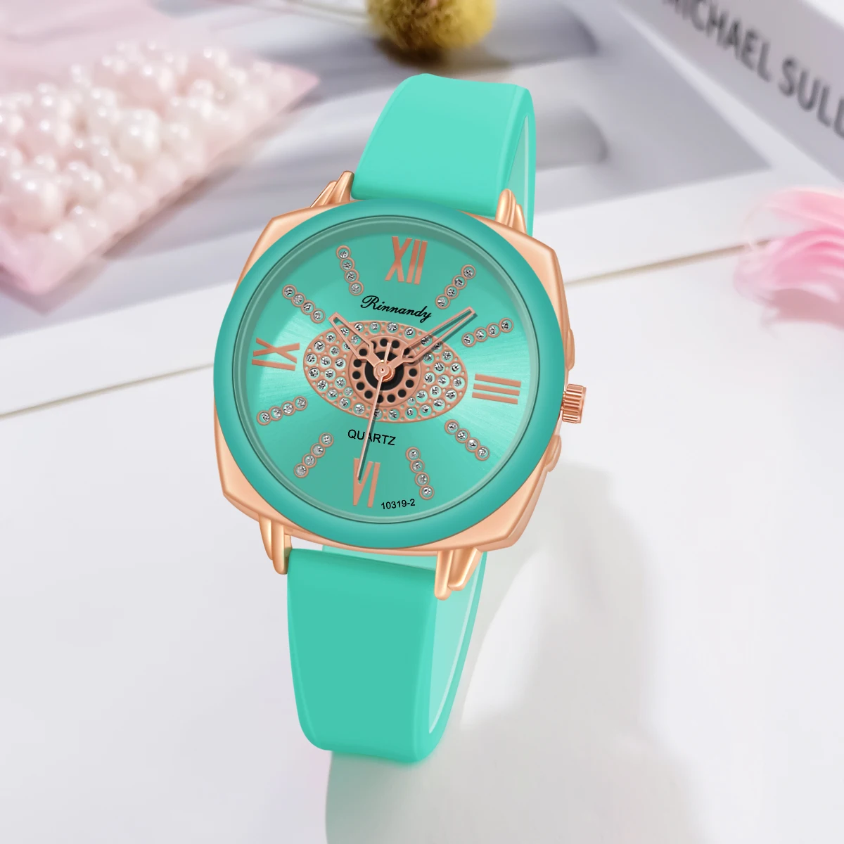 WJ-11413 Silicone Strap Vogue Hot Sale Wholesale Cheap Women Watches Quartz Charming Colorful Hand Watch For Ladies