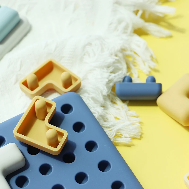 PAISEN Silicone Sensory Toys Stem Pentomino Puzzle Brain Teaser Game Puzzle Educational Toys for Adults Teens Kids Toddler Baby