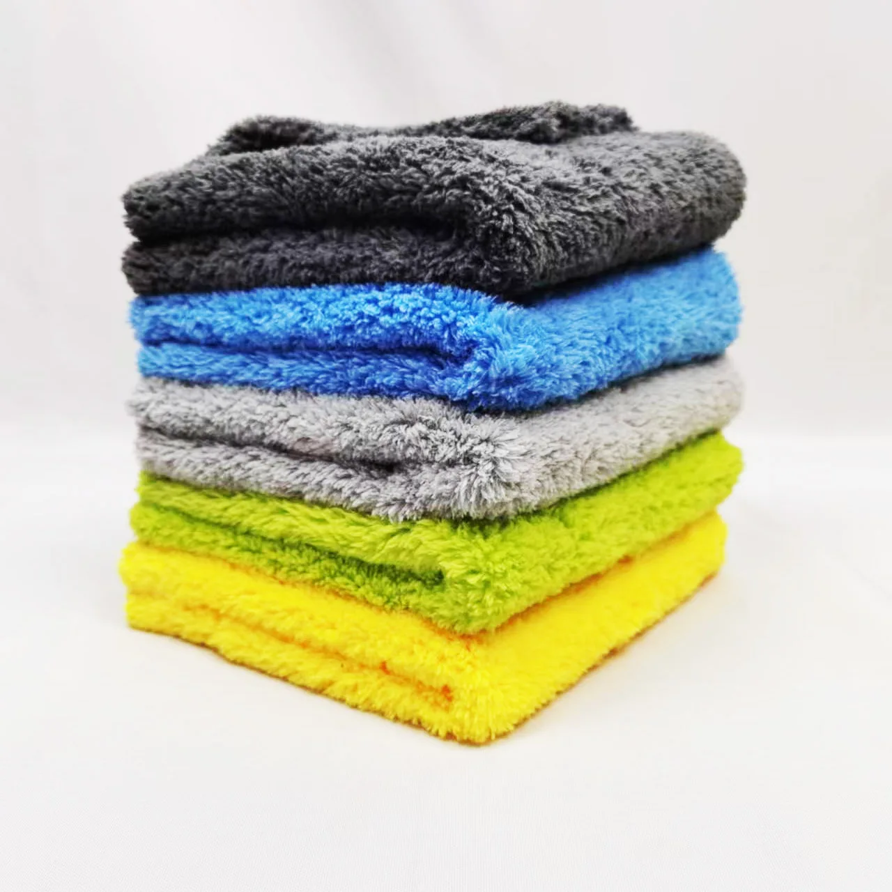 60x40 Absorption Water Car Wash Towels Microfiber Towel Car Cleaning 500gsm 40x40