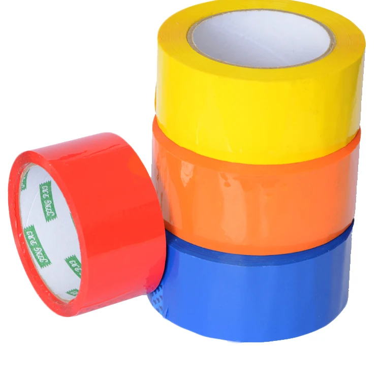 Wholesale manufacturer waterproof acrylic colorful bopp tapes adhesive