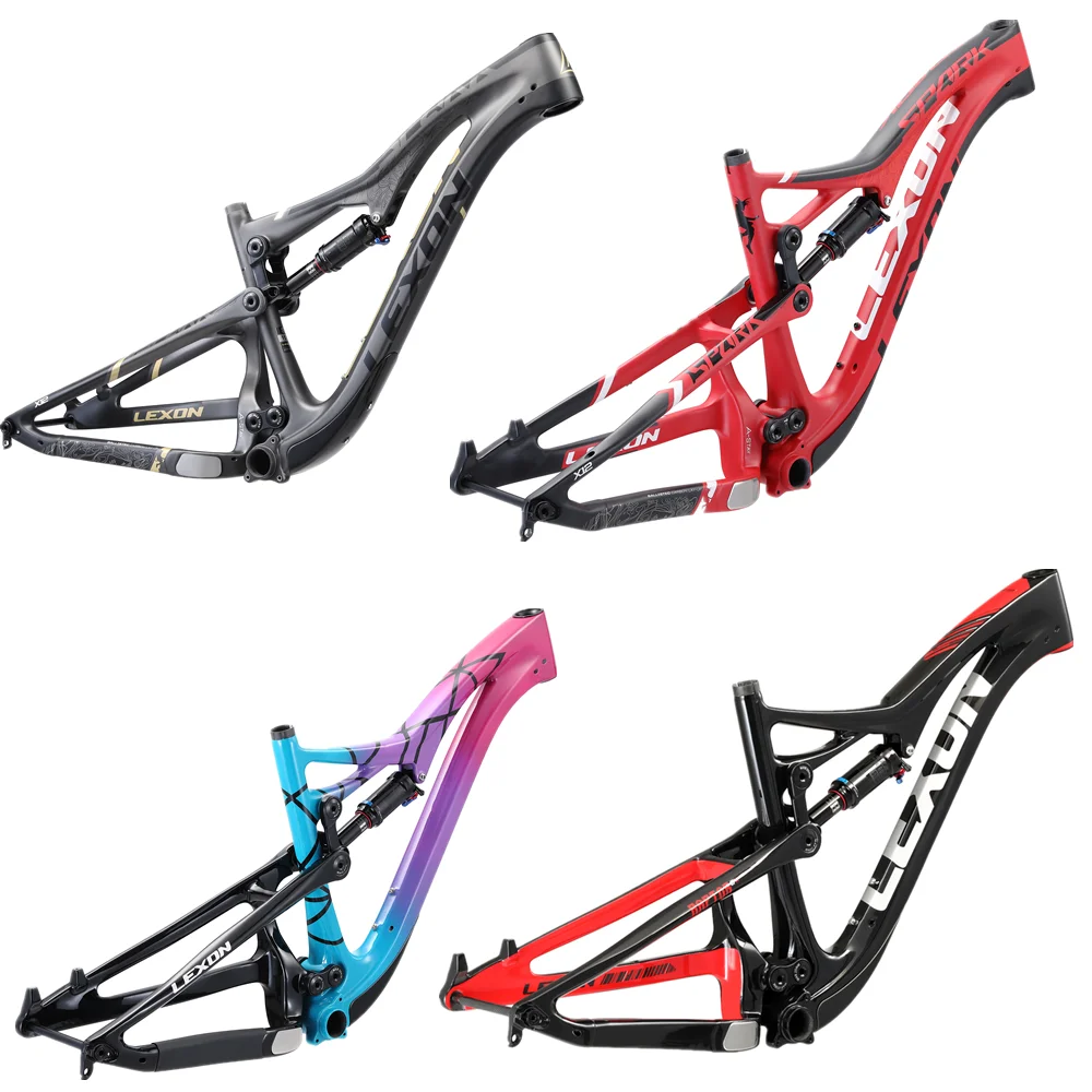 Карбоновая рама 2020 Lexon 27,5 ALL MOUNTAIN AM ENDURO, горная рама 27,5 дюйма, двойная подвеска, горная рама BOOST 148 мм