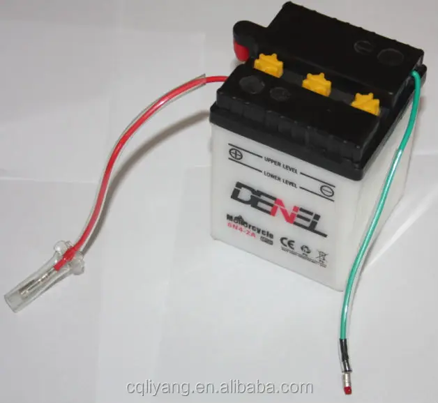 DENEL Китай Оптовая дешевая цена mf superior 6N4-2A батарея для мотоцикла