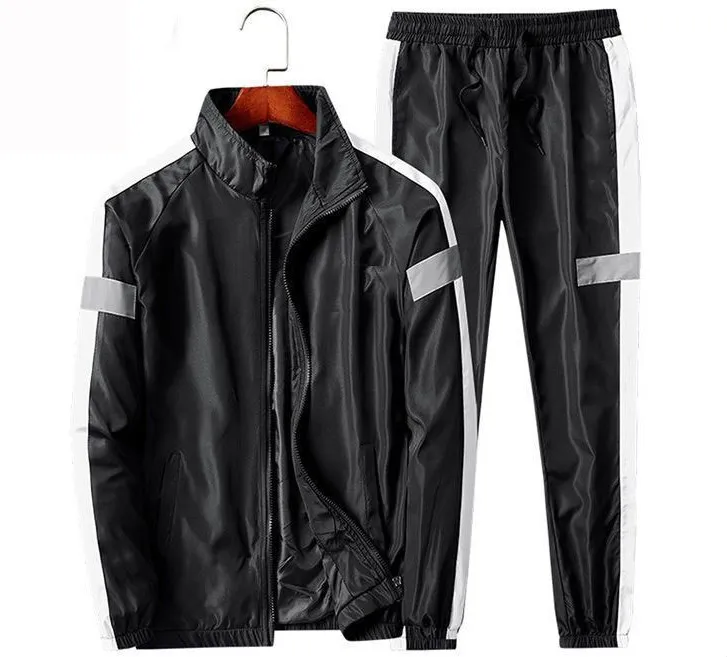 Custom Men Slim Fit Track Suits Tracksuit Sportswear gyms Sweatsuit set Track Suit   Wholesale Tracksuit