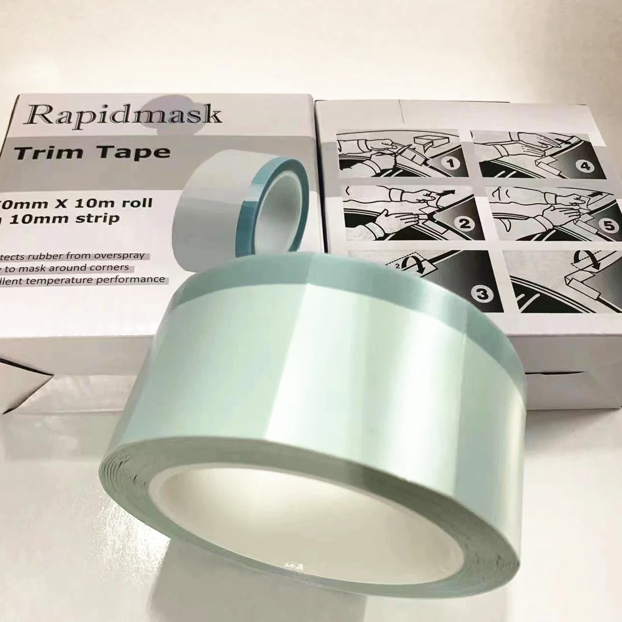 06349 4737T Automotive Soft Edge  White Trim Masking Adhesive Tape