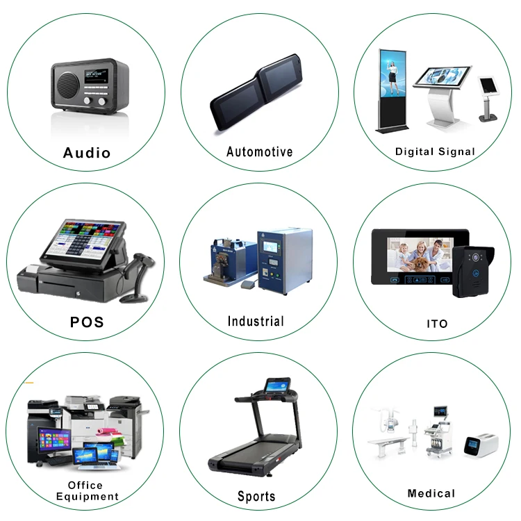 TFT LCD panel 800x480 IPS LCD display 7 inch tft lcd screen with 300nit brightness