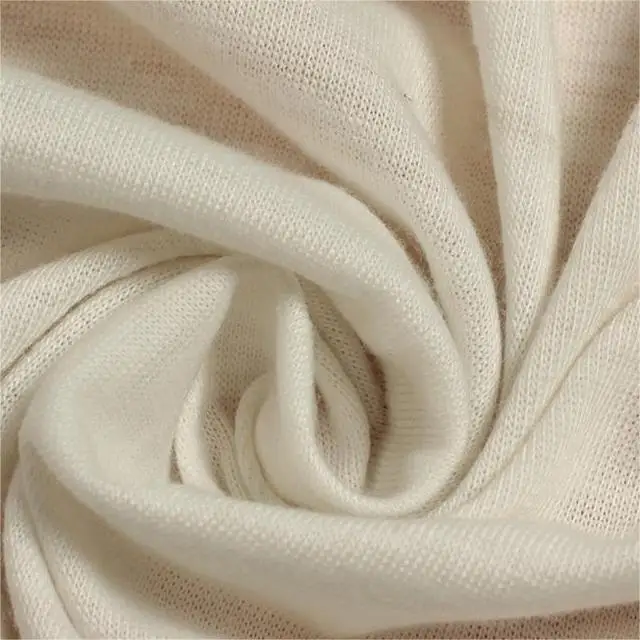 Inherent flame retardant spandex single jersey fabric 67% modacrylic 30% viscose 3% spandex for fireproof clothing garment