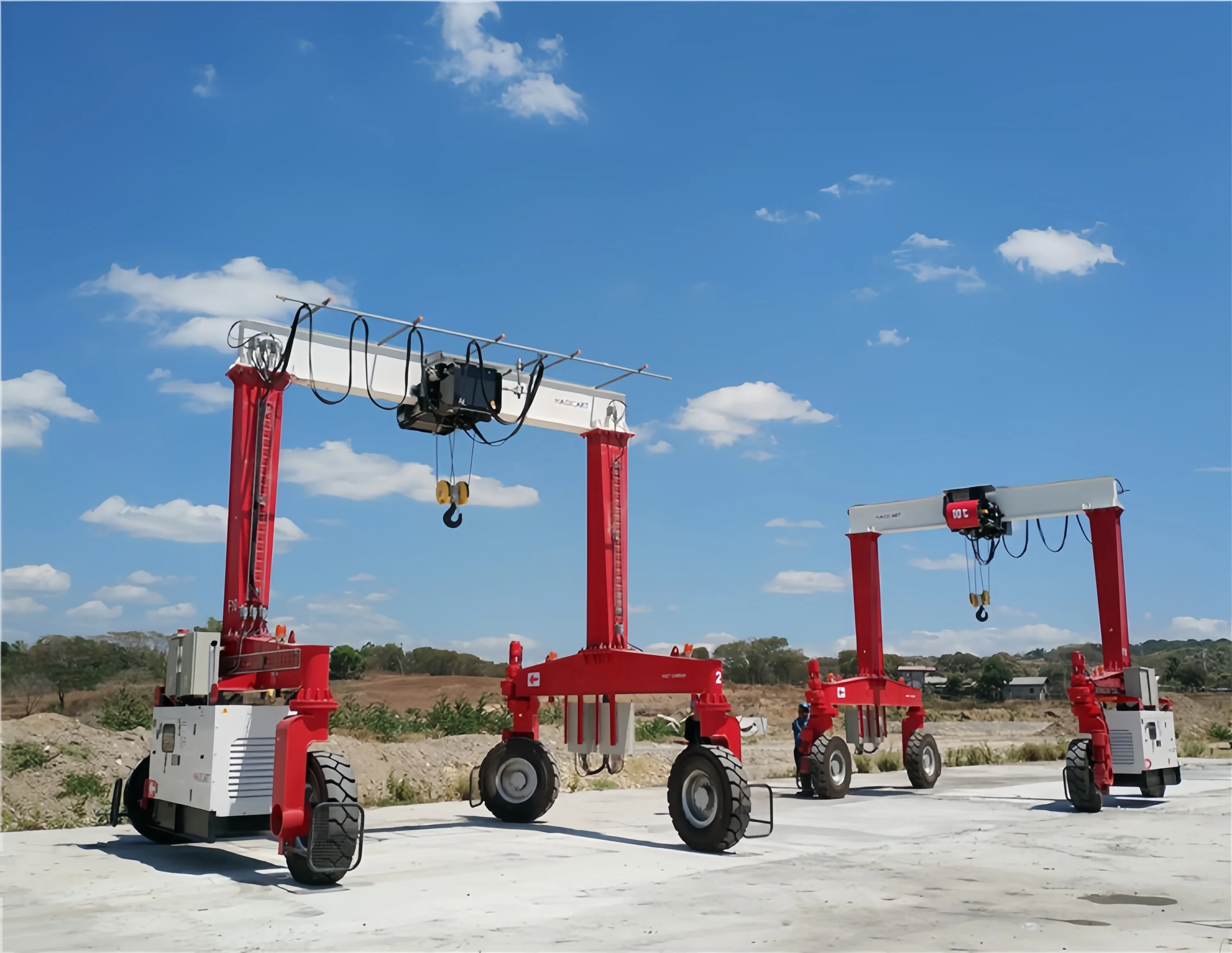 mini small electric mobile gantry crane1 2 3 5 10 ton workshop portal gantry crane