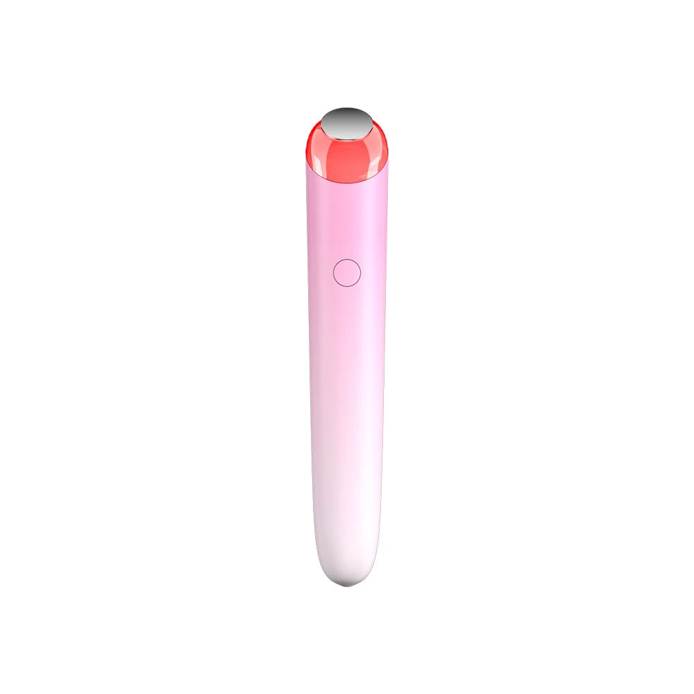 Rechargeable Eye Beauty Pen Hot Compress Eye Massager Ionic Magic Eye Wand Beauty Device