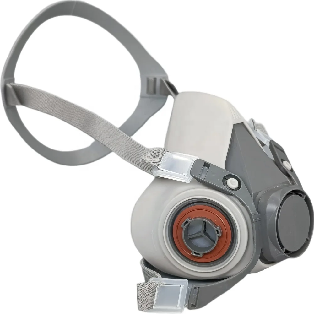 High Quality  6200 Half Facepiece Reusable nuclear survival Respirator Gas Mask for Painting at Factory Price