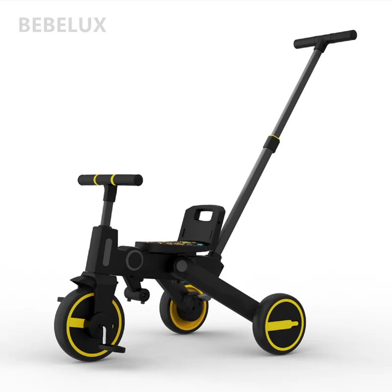 BEBELUX lower price kids push along trike for children / 4 in 1 baby tricycle for toddler / tricycle kid bike with best quality