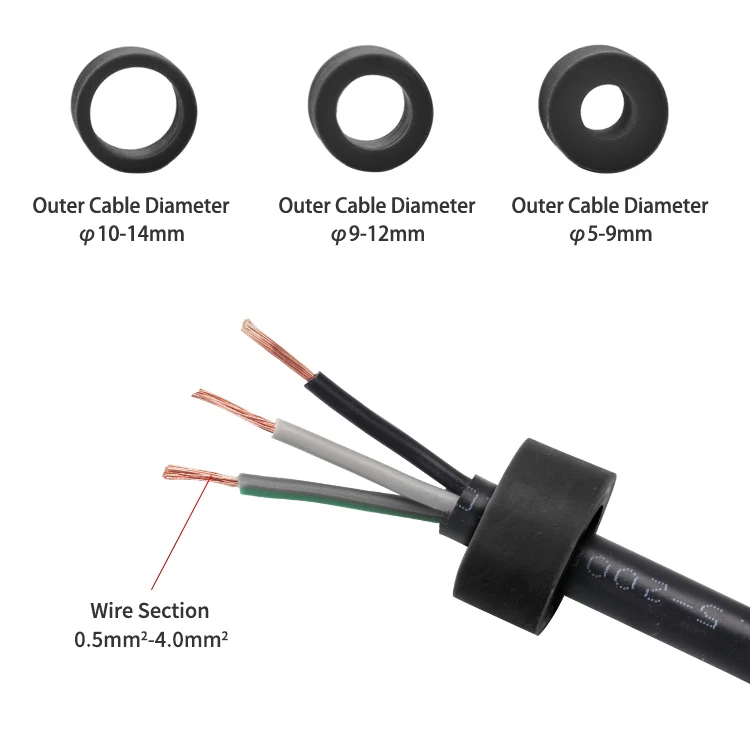 Manufacturer Y Shape 3 Way Outdoor LED Lighting Cable Gland Electrical Customized IP68 Waterproof Connector