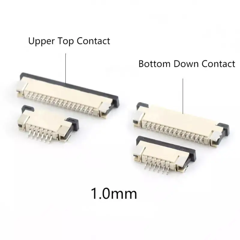 Factory Wholesale Connector Fpc Fpc 1.0 Connector 1.0mm Pitch Ffc/fpc Connector