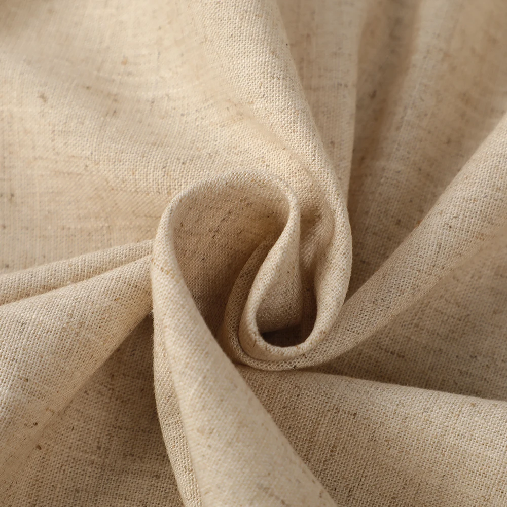 New Year Collection White Chenille Line Slub Fabric Shirt Dress for Girls Women Woven Organic Plain Style with Blackout Feature